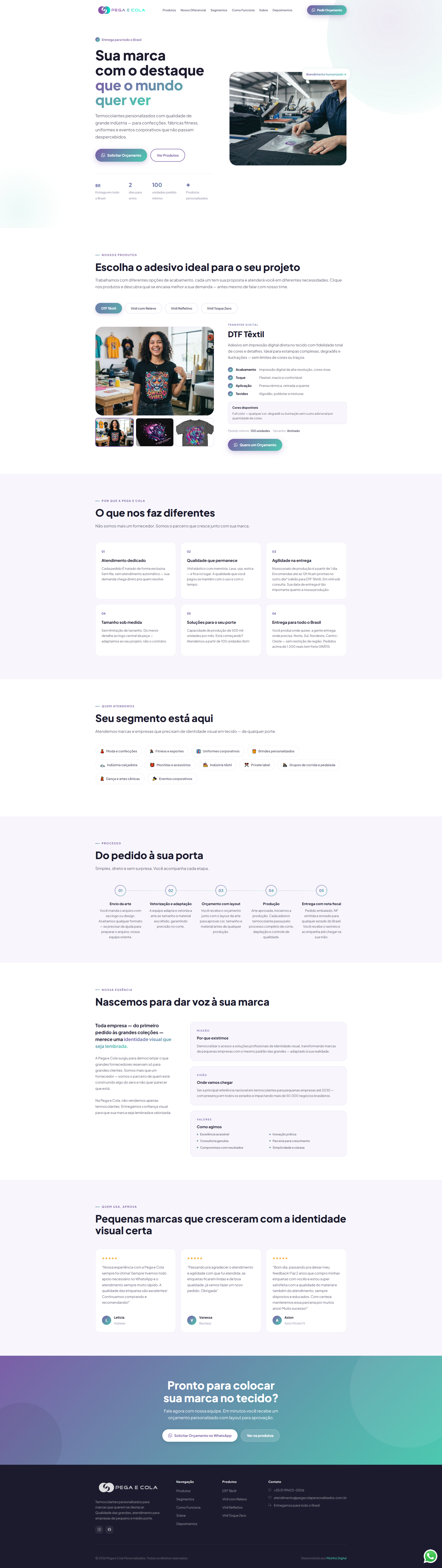 Site Pega e Cola